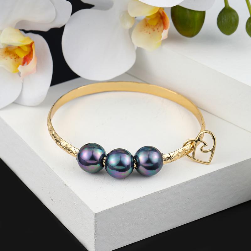 Bangle SophiaXuan Polynesian Bracelet Woman Hawaiian Fashion Pearl Heart Charm Bracelets Summer Beach Jewelry Wholesale For Women Gift
Bangle SophiaXuan Polynesian Bracelet Woman Hawaiian Fashion Pearl Heart Charm Bracelets Summer Beach Jewelry Wholesale For Women Gift