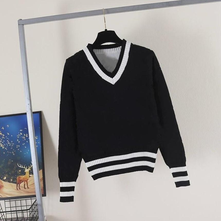 Women' Sweaters Casual Knit Contrast Color Long Sleeve Autumn Fashion Wear Classic ladies sweater cardigan neck cotton designer luxury clothes, #2
Women' Sweaters Casual Knit Contrast Color Long Sleeve Autumn Fashion Wear Classic ladies sweater cardigan neck cotton designer luxury clothes, #2