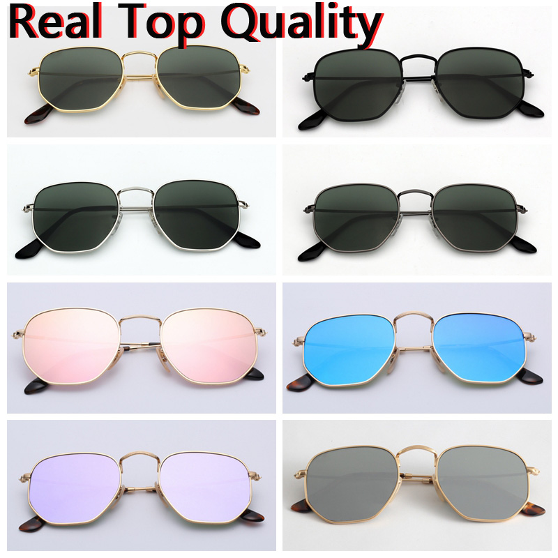 fashion womens sunglasses hexagonal flat sunglass uv protection glass lenses men women male female sun glasses with black leather case
fashion womens sunglasses hexagonal flat sunglass uv protection glass lenses men women male female sun glasses with black leather case