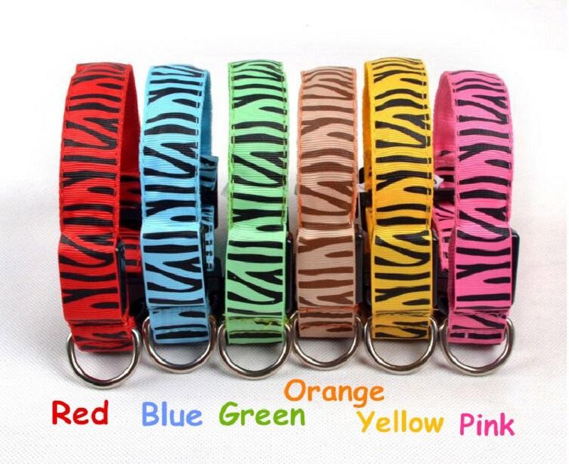 LED Nylon Pet Dog Collar Light-emitting Zebra Pattern Night Safety Puppy Cat Collars Supplies & Leashes
LED Nylon Pet Dog Collar Light-emitting Zebra Pattern Night Safety Puppy Cat Collars Supplies & Leashes