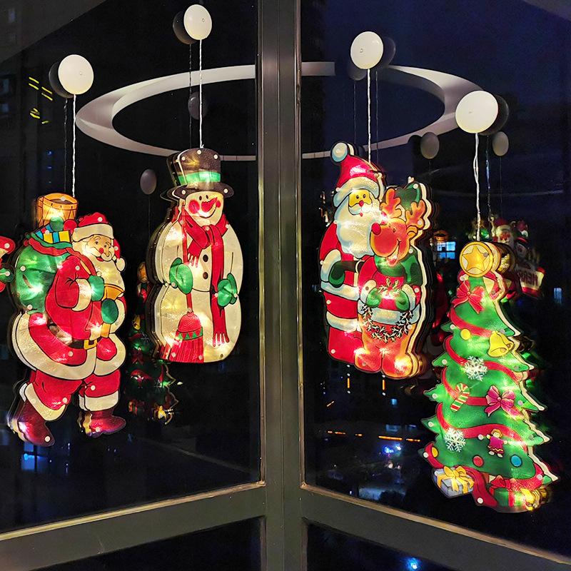 Strings Arrival LED Christmas Decoration Suction Cup Light Room Window Layout Colored Lights Hanging String
Strings Arrival LED Christmas Decoration Suction Cup Light Room Window Layout Colored Lights Hanging String