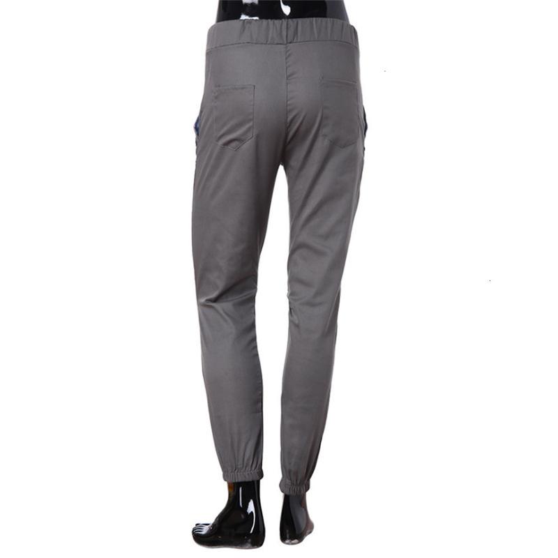 Men's Pants Tracksuit Trousers For Men Fashion Zipper Patchwork Cotton Casual Sweatpants Drawstring Pant Joggers