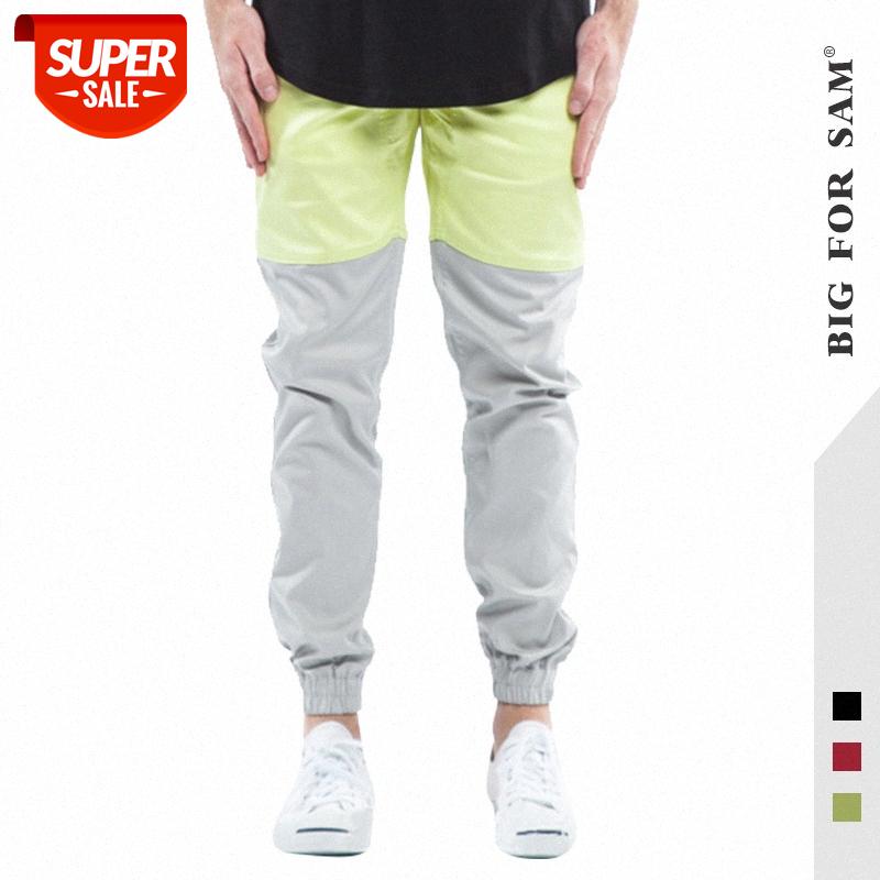 Chinese stitching contrast color beam feet retro sports trousers men's casual pants flow #4d5y, Black
Chinese stitching contrast color beam feet retro sports trousers men's casual pants flow #4d5y, Black