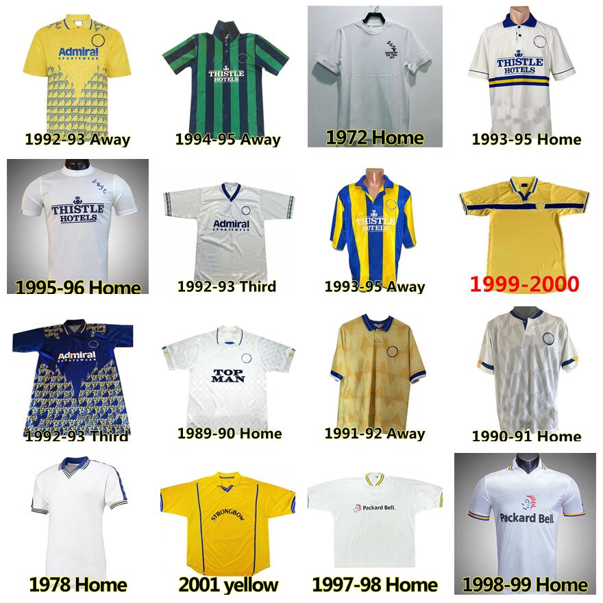 HASSELBAINK LEEDS Retro Soccer Jerseys United 1972 78 89 90 91 92 93 95 96 97 98 99 00 01 02 Classic Football shirt SMITH KEWELL HOPKIN BATTY MILNER VIDUKA Vintage uniform, 1978 home
HASSELBAINK LEEDS Retro Soccer Jerseys United 1972 78 89 90 91 92 93 95 96 97 98 99 00 01 02 Classic Football shirt SMITH KEWELL HOPKIN BATTY MILNER VIDUKA Vintage uniform, 1978 home