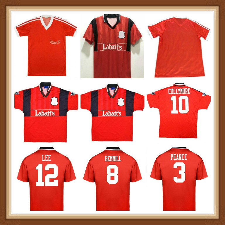 1979 1980 Nottingham Forest retro soccer jersey 1994 1995 Collymore HAALAND classic vintage football shirt 94 95 Gemmill BOHINEN roy Stuart Pearce kits, Multi
1979 1980 Nottingham Forest retro soccer jersey 1994 1995 Collymore HAALAND classic vintage football shirt 94 95 Gemmill BOHINEN roy Stuart Pearce kits, Multi