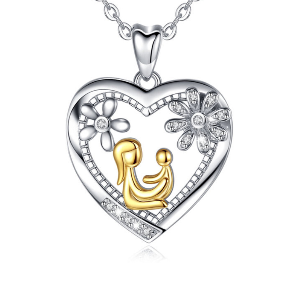 Stainless steel heart-shaped cremation pendant necklace, ashes necklace souvenir, to commemorate the deceased family/mother, daughter, son
Stainless steel heart-shaped cremation pendant necklace, ashes necklace souvenir, to commemorate the deceased family/mother, daughter, son