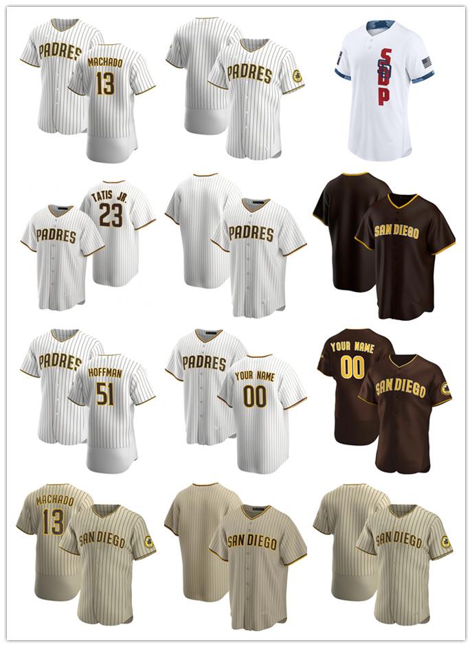 Custom Jersey Mens San DiegoPadres19 Tony Gwynn 23 Fernando Tatis Jr. 51 Trevor Hoffman 13 Manny Machado Baseball Jerseys, Color
Custom Jersey Mens San DiegoPadres19 Tony Gwynn 23 Fernando Tatis Jr. 51 Trevor Hoffman 13 Manny Machado Baseball Jerseys, Color
