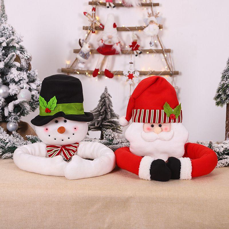 Christmas Decorations Tree Toppers Santa Snowman Hugger With Hat And Poseable Arms Holiday Ornaments Winter Party Decor Product
Christmas Decorations Tree Toppers Santa Snowman Hugger With Hat And Poseable Arms Holiday Ornaments Winter Party Decor Product