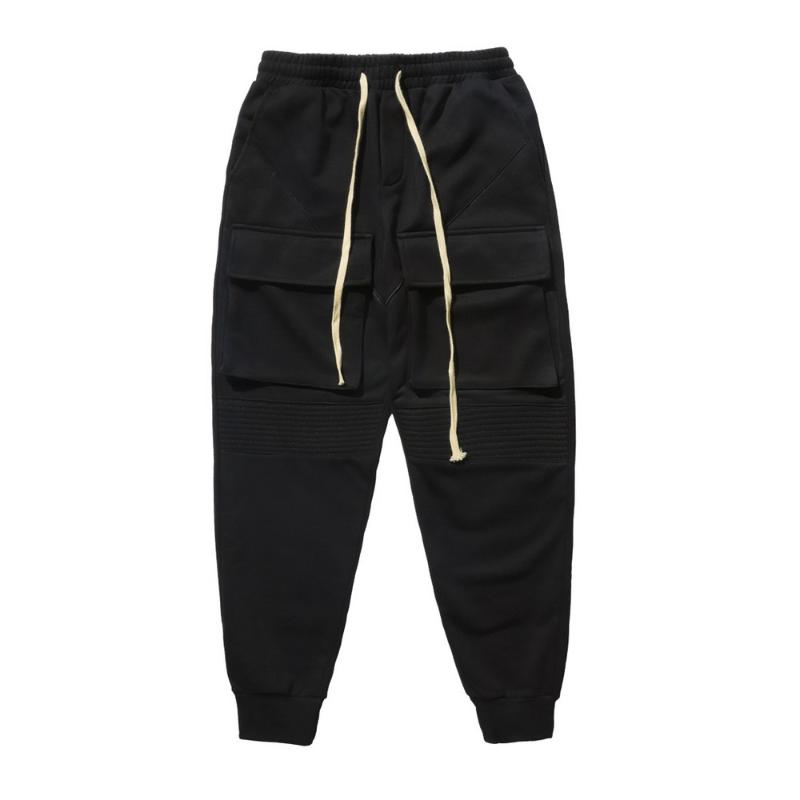 Men's Pants 2022 Fashion Designer Casual Drawstring Elastic Waist Black Hip Hop Sweatpants Cargo Trousers For Men Streetwear
Men's Pants 2022 Fashion Designer Casual Drawstring Elastic Waist Black Hip Hop Sweatpants Cargo Trousers For Men Streetwear