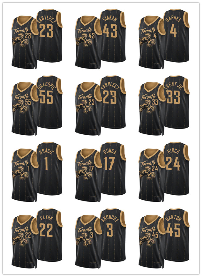 2021-22 TorontoRaptorsMEN Scottie Barnes Pascal Siakam Fred VanVleet 75th Anniversary City Black Swingman basketball Jersey
2021-22 TorontoRaptorsMEN Scottie Barnes Pascal Siakam Fred VanVleet 75th Anniversary City Black Swingman basketball Jersey