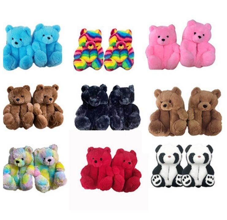 DHL fast Plush Teddy Bear House Slippers Brown Women Home Indoor Soft Anti-slip Faux Fur Cute Fluffy Pink Slippers Women Winter Warm Shoe
DHL fast Plush Teddy Bear House Slippers Brown Women Home Indoor Soft Anti-slip Faux Fur Cute Fluffy Pink Slippers Women Winter Warm Shoe