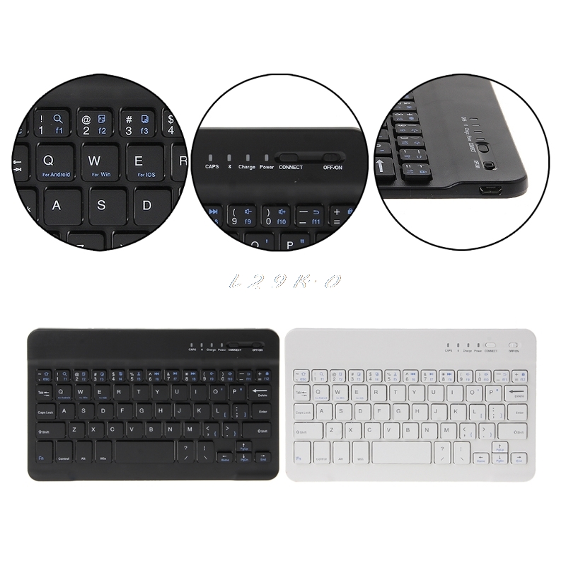 Mini Keyboard Ultra Slim 59-Key Wireless Bluetooth Keyboard For IOS Android Windows PC Computer