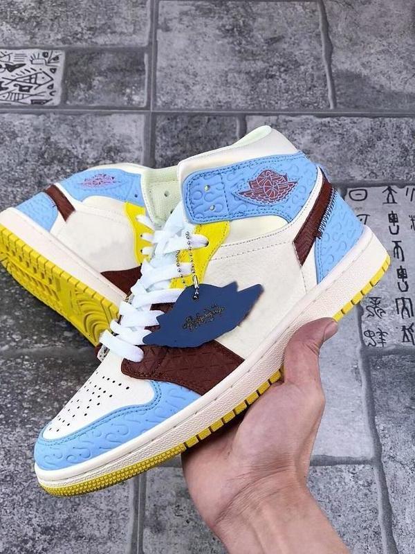 New Release 1 Mid SE Fearless Maison Chateau CU2803-200 Blue Yellow Men women retro Basketball Shoes, Bleu yowll
New Release 1 Mid SE Fearless Maison Chateau CU2803-200 Blue Yellow Men women retro Basketball Shoes, Bleu yowll