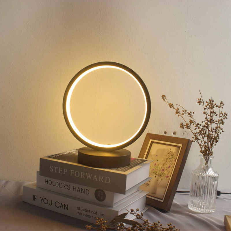 Contemporary LED Desk Light with USB Charging Port - Suitable for Any Room (Dimmable, Multiple Plugs Available)