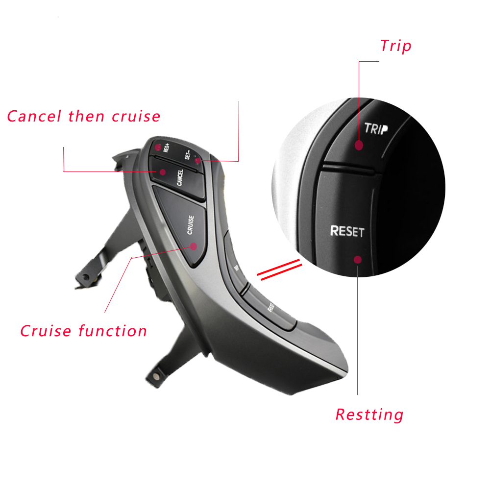 For Hyundai Elantra 2010-2016 I30 Multifunction Switch Steering wheel button Audio and cruise control