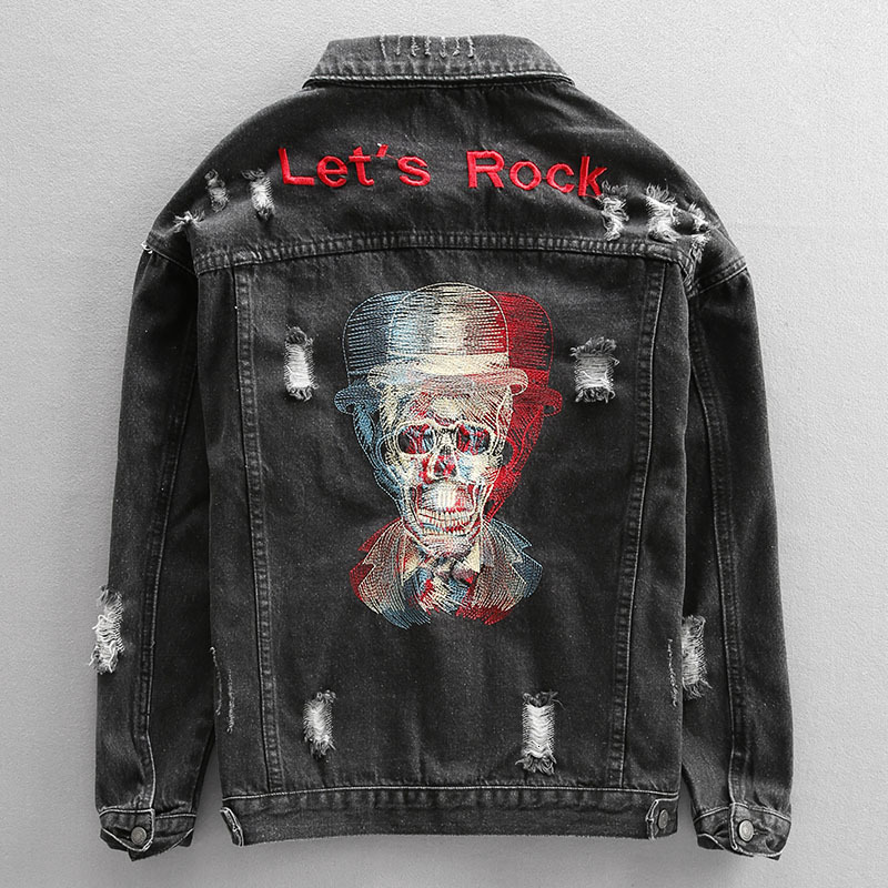 men's jackets autumn denim jacket men retro black skulls embroidered designer outwear cotton hip hop streetwear motorcycle men's 6, Black;brown
men's jackets autumn denim jacket men retro black skulls embroidered designer outwear cotton hip hop streetwear motorcycle men's 6, Black;brown