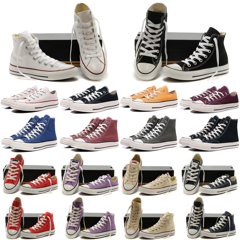 

Casual white shoes 35-44 sports stars Low high Classic Canvas 1970 Men Taylor All-Star Sneakers Mens Womens Sneaker star canvas chuck 70 chucks platform converse shoe