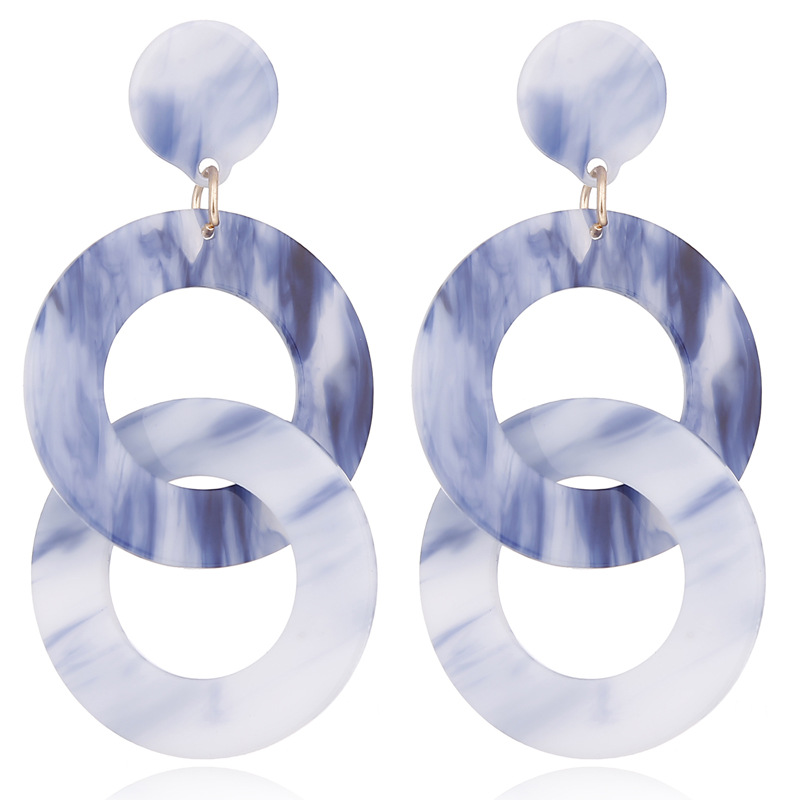 Dangle & Chandelier Vintage Round Circular Acrylic Earring For Women Double Twisted Statement Drop Multicolor Party Jewelry
Dangle & Chandelier Vintage Round Circular Acrylic Earring For Women Double Twisted Statement Drop Multicolor Party Jewelry
