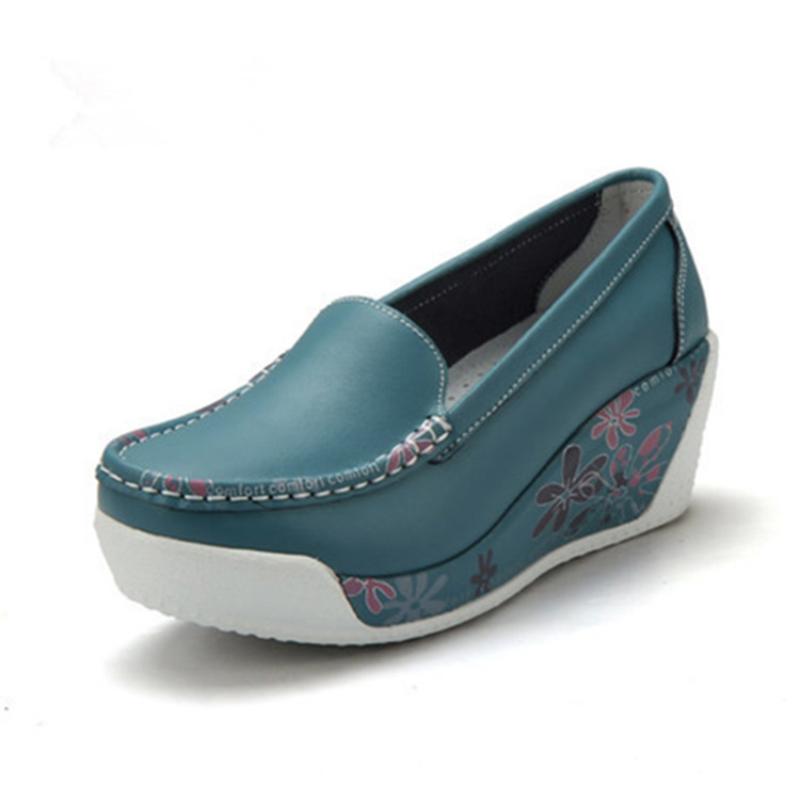 Dress Shoes Women White Nursing Spring Autumn Ladies Wedges Platform Loafers Female Work Slip On Genuine Leather Tenis Feminino
Dress Shoes Women White Nursing Spring Autumn Ladies Wedges Platform Loafers Female Work Slip On Genuine Leather Tenis Feminino