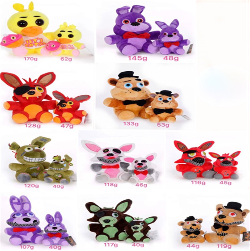 Five Nights At Freddy's FNAF Plush Toy 18cm 25cm Freddy Fazbear Bear Bonnie Chica Foxy Soft Stuffed Toys Doll Gifts for Kids
Five Nights At Freddy's FNAF Plush Toy 18cm 25cm Freddy Fazbear Bear Bonnie Chica Foxy Soft Stuffed Toys Doll Gifts for Kids