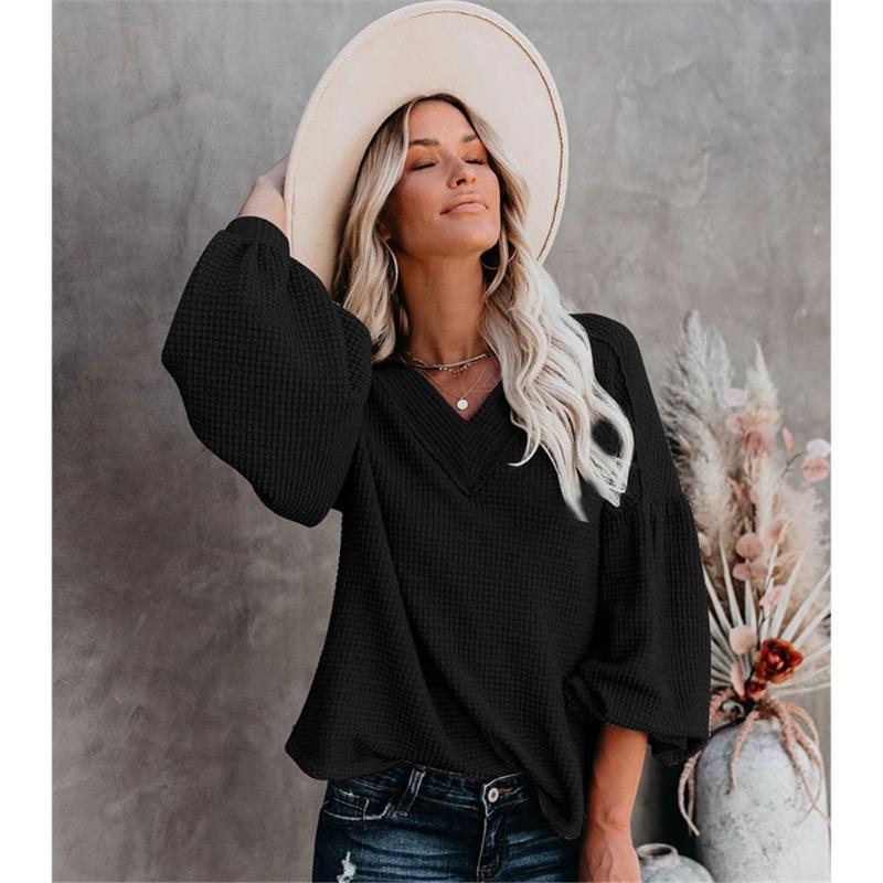 Women's Sweaters Fashion Women Spring Autumn Loose Sweater V Neck Lantern Long Sleeve Pullover Knitwear Tops Casual Ladies Daily Wear Tunic, White;black
Women's Sweaters Fashion Women Spring Autumn Loose Sweater V Neck Lantern Long Sleeve Pullover Knitwear Tops Casual Ladies Daily Wear Tunic, White;black