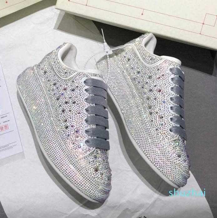 Designer- Platform Boots Luxurys Designers Shoes Genuine Leather Diamond Boot Rhinestone Sneakers Women Trainers Party Flat shoes, Black
Designer- Platform Boots Luxurys Designers Shoes Genuine Leather Diamond Boot Rhinestone Sneakers Women Trainers Party Flat shoes, Black