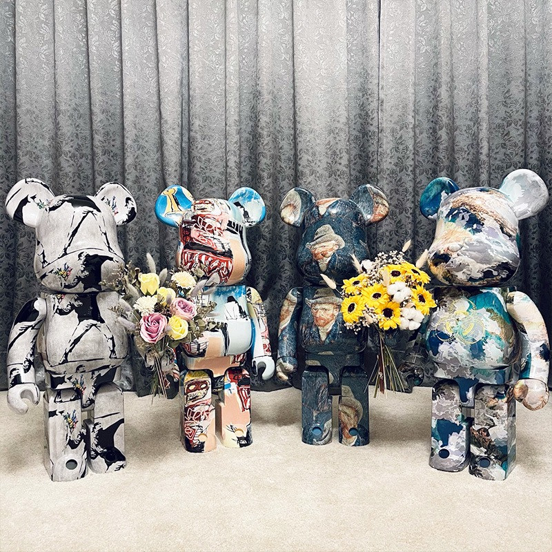 New Violent Bear Tide Brand bearbrick Hand-made Building Block Bear Ornaments Earth Mars Moon Tide Decoration Gifts 28CM Scheduled to be delivered within 7 days
New Violent Bear Tide Brand bearbrick Hand-made Building Block Bear Ornaments Earth Mars Moon Tide Decoration Gifts 28CM Scheduled to be delivered within 7 days