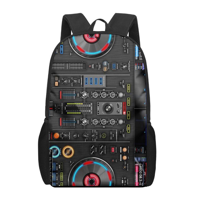 School Bags Electronic Music DJ Controller Mixer 3D Print Kids Backpack Schoolbags Black Bookbags For Teenager Girls Boys Childr, Zzz181c (17)
School Bags Electronic Music DJ Controller Mixer 3D Print Kids Backpack Schoolbags Black Bookbags For Teenager Girls Boys Childr, Zzz181c (17)