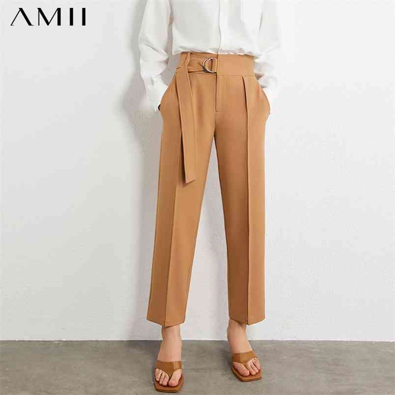 Minimalism Autumn Winter Women' Pants Fashion OLstyle Solid Belt Straight Female Trousers For Women 12030357 210527, Black
Minimalism Autumn Winter Women' Pants Fashion OLstyle Solid Belt Straight Female Trousers For Women 12030357 210527, Black