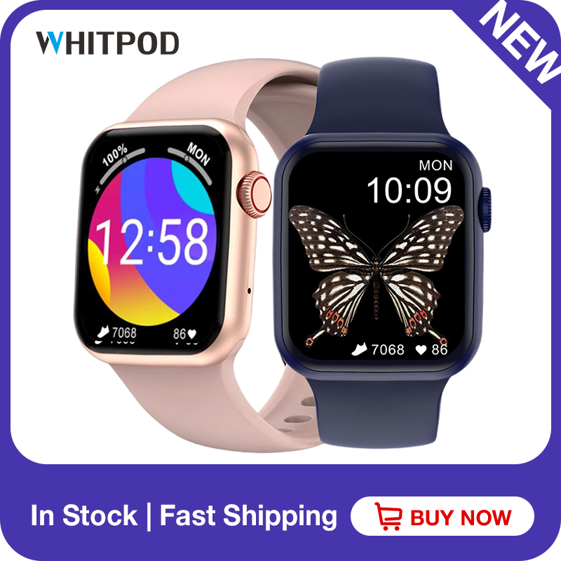 Original 44mm Smart Watch Facturation sans fil Bluetooth Call 2021 Mens Femmes Smartwatch Pk Apple Series 6 7 IWO W46 W56 13 PRO