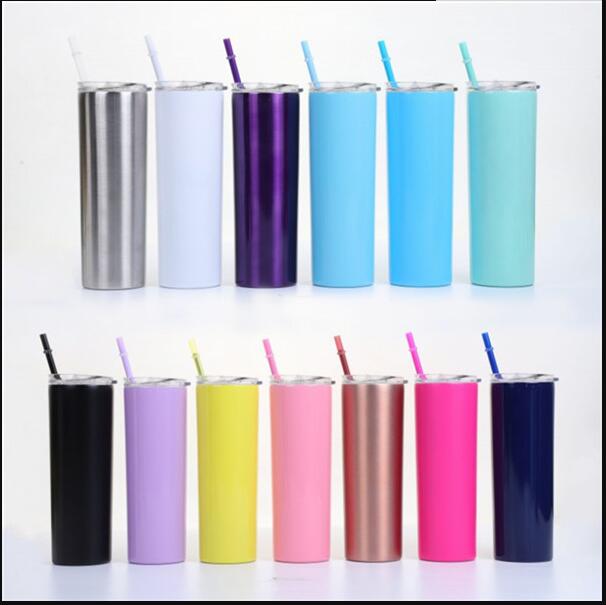New 20 ounce Stainless Steel Straight Cup 14 Colors Tall Skinny Tumbler 20oz Vacuum Insulation Water Mug with Lid Straw ju0027, 14 colors;pls remark
New 20 ounce Stainless Steel Straight Cup 14 Colors Tall Skinny Tumbler 20oz Vacuum Insulation Water Mug with Lid Straw ju0027, 14 colors;pls remark