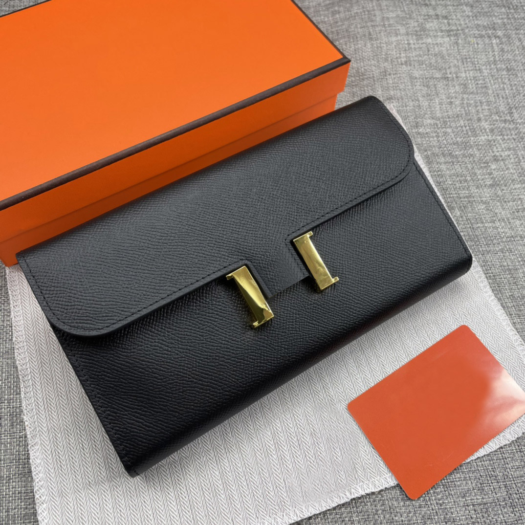 Fashion Gorgeous Long Wallets Gold Hardware Card Holders Purse With Orange Box and Dust Bag Genuine Leather Small Clutch Purses Cards Bags Coin Wallet for Lady Woman, #1
Fashion Gorgeous Long Wallets Gold Hardware Card Holders Purse With Orange Box and Dust Bag Genuine Leather Small Clutch Purses Cards Bags Coin Wallet for Lady Woman, #1