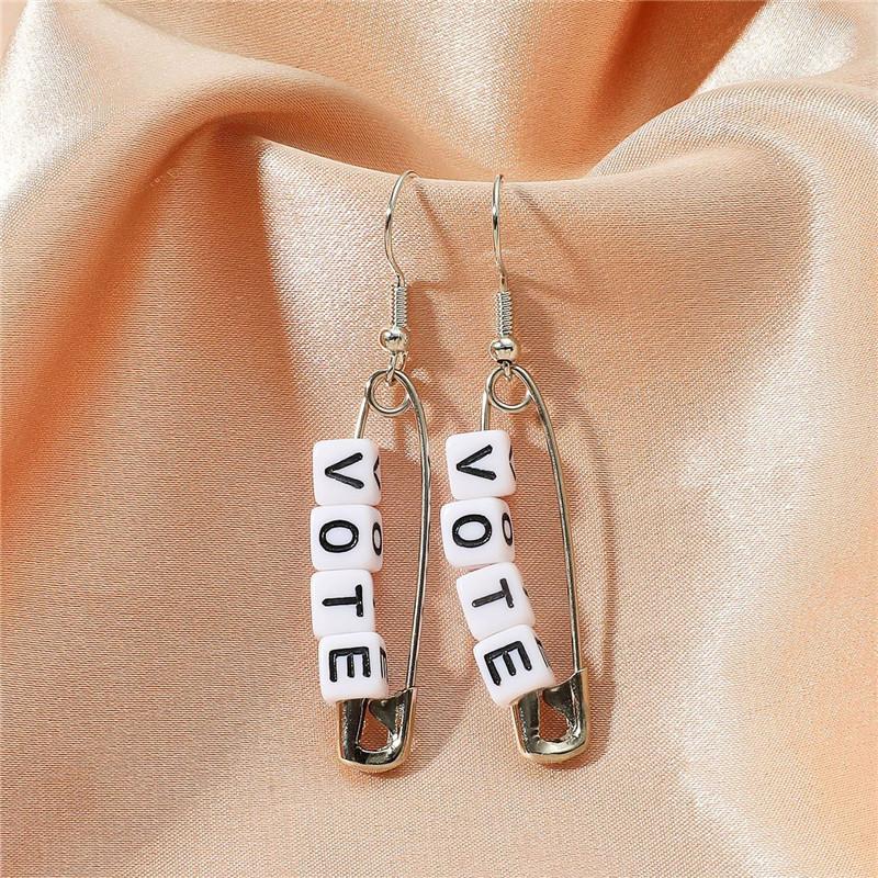 Dangle & Chandelier Sell Letter Beads Pendant Earrings For Women Girls Fashion Vote Queen Angel Word Charms Ear Jewelry Party Gifts, Silver
Dangle & Chandelier Sell Letter Beads Pendant Earrings For Women Girls Fashion Vote Queen Angel Word Charms Ear Jewelry Party Gifts, Silver