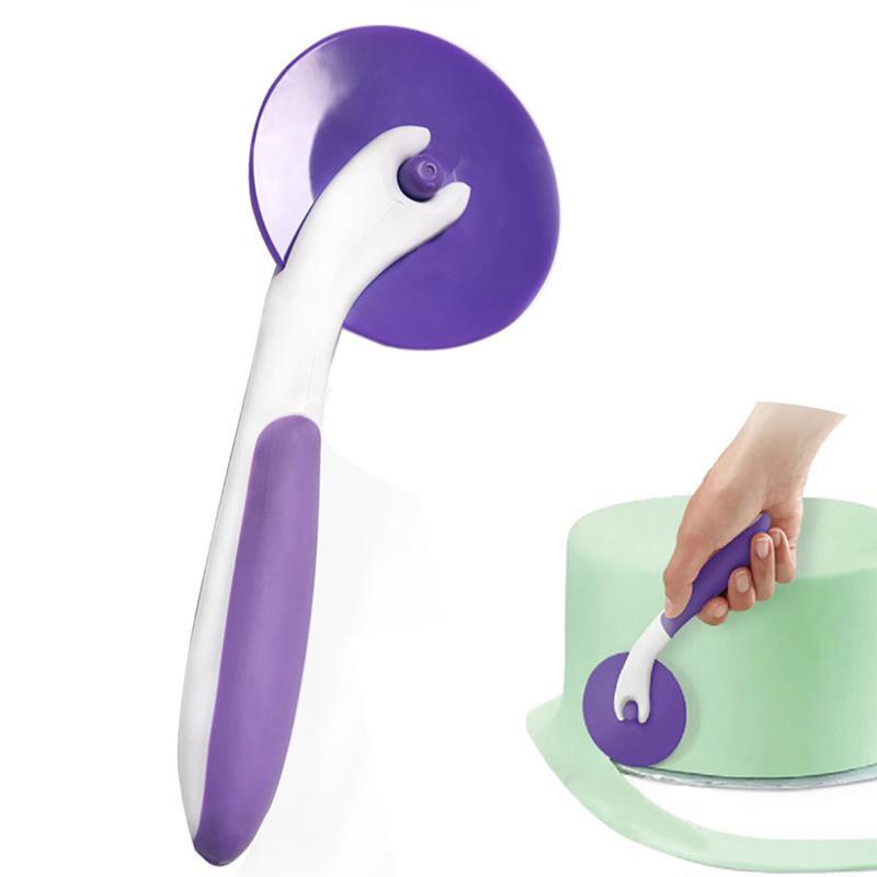 Pizza Pastry Lattice Cutter Pie Decor Baking Tools Plastic Fondant Wheel Roller For Crust &