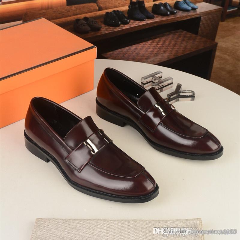 Luxury Genuine Leather Shoes Black Brown Penny Loafers Slip on Formal Mens Dress Shoes Wedding Office Business Men Casual Shoes Size 6.5-11, Shoelace 
Luxury Genuine Leather Shoes Black Brown Penny Loafers Slip on Formal Mens Dress Shoes Wedding Office Business Men Casual Shoes Size 6.5-11, Shoelace