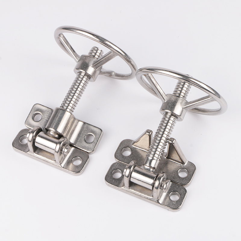 wheel style Stainless steel steam box door handle oven lock cold store handwheel seafood cabinet knob hinge kitchen cookware repair part