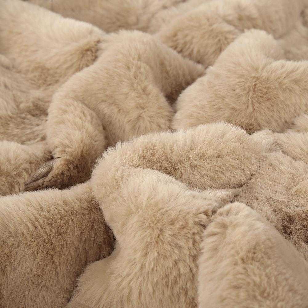 Women Faux Fur Jacket Coat Plus Size S-5XL Short Faux Fur Coat Warm Furry Jacket Outerwear Autumn Winter Women Overcoat Outwear Y0829