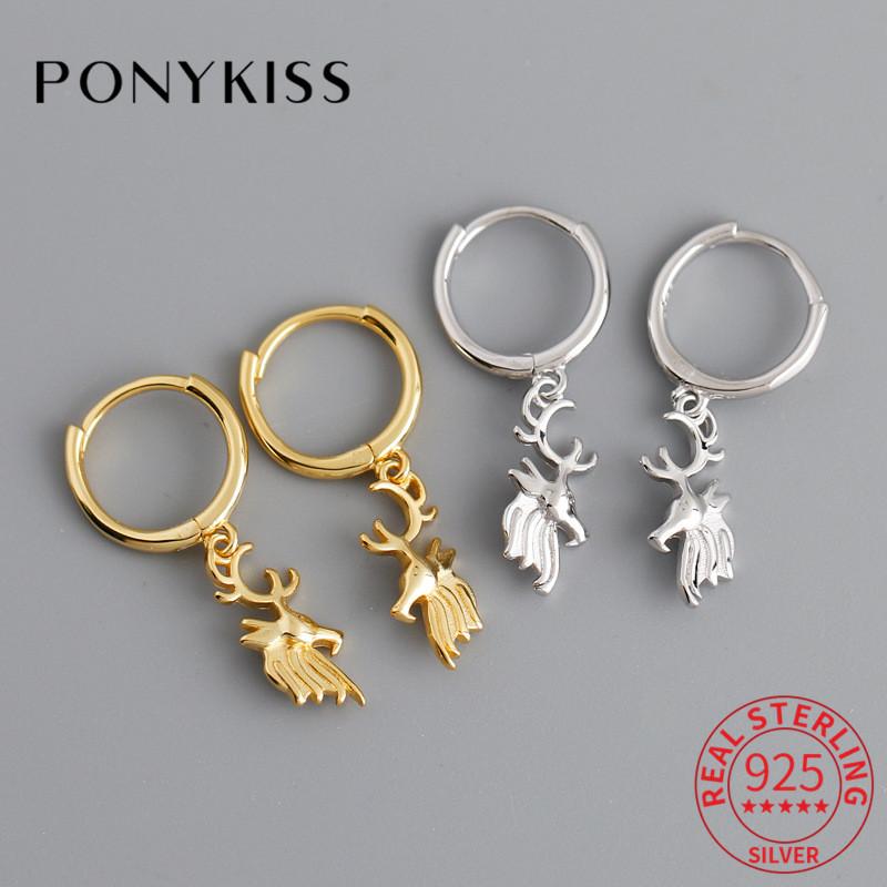 Romantic 925 Sterling Silver Cute Deer Animals Huggie Hoop Earrings For Women Anniversary Fine Jewelry Accessory &
Romantic 925 Sterling Silver Cute Deer Animals Huggie Hoop Earrings For Women Anniversary Fine Jewelry Accessory &