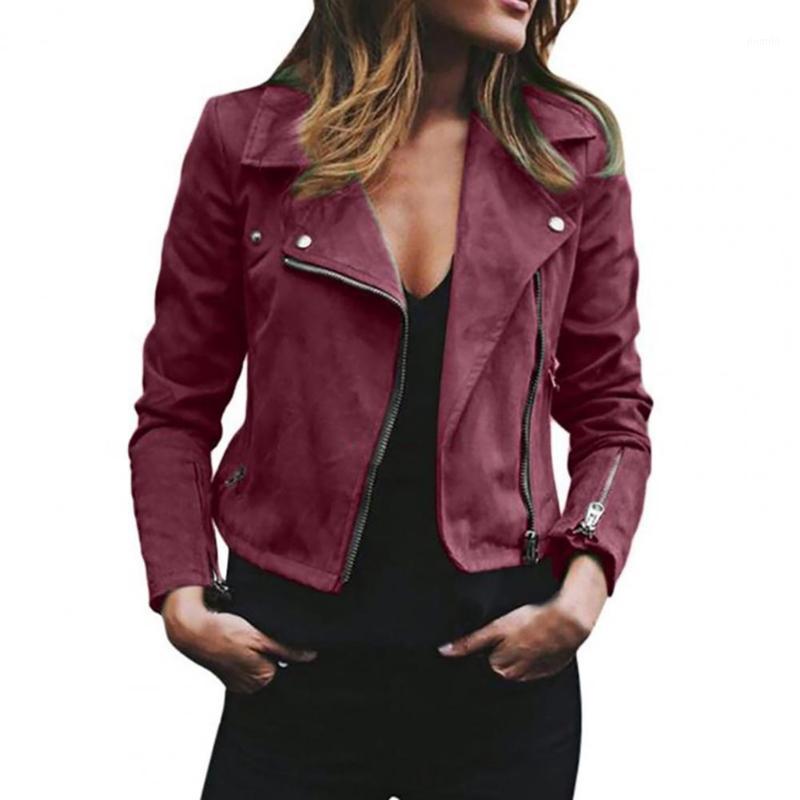 Women' Jackets Women Plus Size Biker Solid Color Lapel Long Sleeve Zip Up Warm Short Jacket Lady Coat Autumn Winter, Blue
Women' Jackets Women Plus Size Biker Solid Color Lapel Long Sleeve Zip Up Warm Short Jacket Lady Coat Autumn Winter, Blue