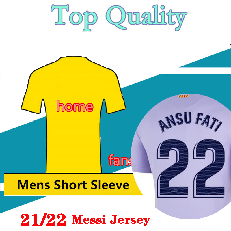 S-4XL 21 22 Messi soccer jersey 2021 2022 ANSU FATI football shirt camiseta de fútbol maillot foot Player fans kids adult kit with socks, 21-22 home fans
S-4XL 21 22 Messi soccer jersey 2021 2022 ANSU FATI football shirt camiseta de fútbol maillot foot Player fans kids adult kit with socks, 21-22 home fans