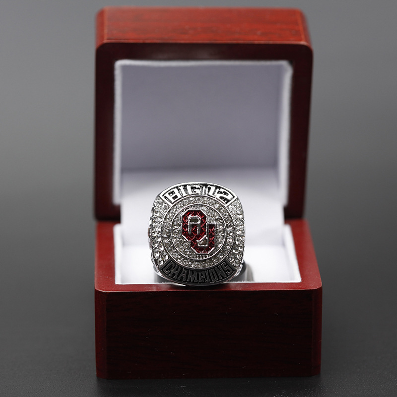 2021 wholesale 2020 Oklahoma Sooners Big 12 National Football Championship Ring Fan Men Gift Wholesale Drop Shipping, Golden;silver
2021 wholesale 2020 Oklahoma Sooners Big 12 National Football Championship Ring Fan Men Gift Wholesale Drop Shipping, Golden;silver