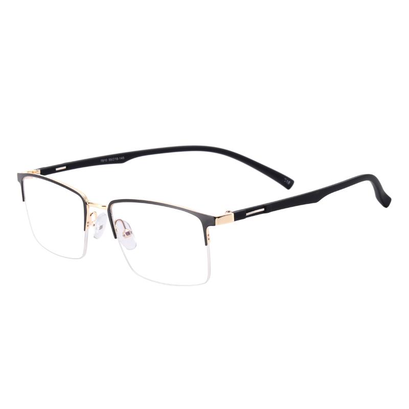 Fashion Sunglasses Frames Metal Half Rim Spectacles Men Large Size Rectangle Prescription Eyeglass For Optical Lenses Myopia And Reading
Fashion Sunglasses Frames Metal Half Rim Spectacles Men Large Size Rectangle Prescription Eyeglass For Optical Lenses Myopia And Reading