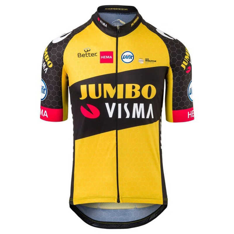 2021 JUMBO VISMA Cycling TEAM Jersey 19D Bike Shorts Suit Ropa Ciclismo Men Summer PRO Bicycle Maillot Pants Clothing Q0527, Jersey 3
2021 JUMBO VISMA Cycling TEAM Jersey 19D Bike Shorts Suit Ropa Ciclismo Men Summer PRO Bicycle Maillot Pants Clothing Q0527, Jersey 3