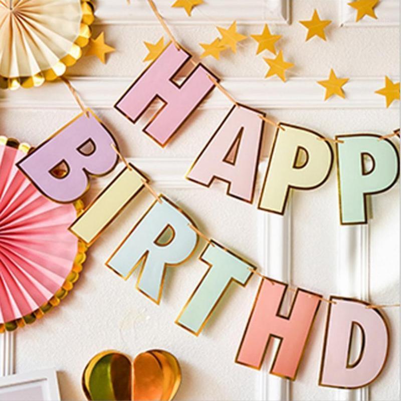 Party Decoration 300cm Happy Birthday Paper Banner Wall Hanging Bunting Garland Home Decor Celebration Accessories
Party Decoration 300cm Happy Birthday Paper Banner Wall Hanging Bunting Garland Home Decor Celebration Accessories