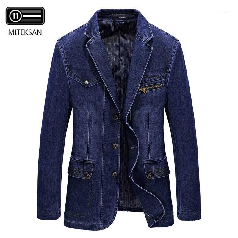 Men's Jackets MITEKSAN Denim Jacket Men Long Casual Single-Breasted Cotton Washed Male Streetwear Windbreaker Cowboy Coats, Dark blue
Men's Jackets MITEKSAN Denim Jacket Men Long Casual Single-Breasted Cotton Washed Male Streetwear Windbreaker Cowboy Coats, Dark blue
