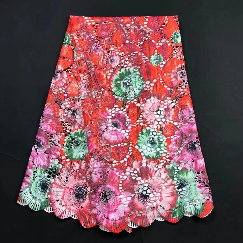 African Lace Fabric Quality French Mesh Purple Colorful Fashion Design Nigerian Milk Silk Sewing Material for Women Party Dress
African Lace Fabric Quality French Mesh Purple Colorful Fashion Design Nigerian Milk Silk Sewing Material for Women Party Dress