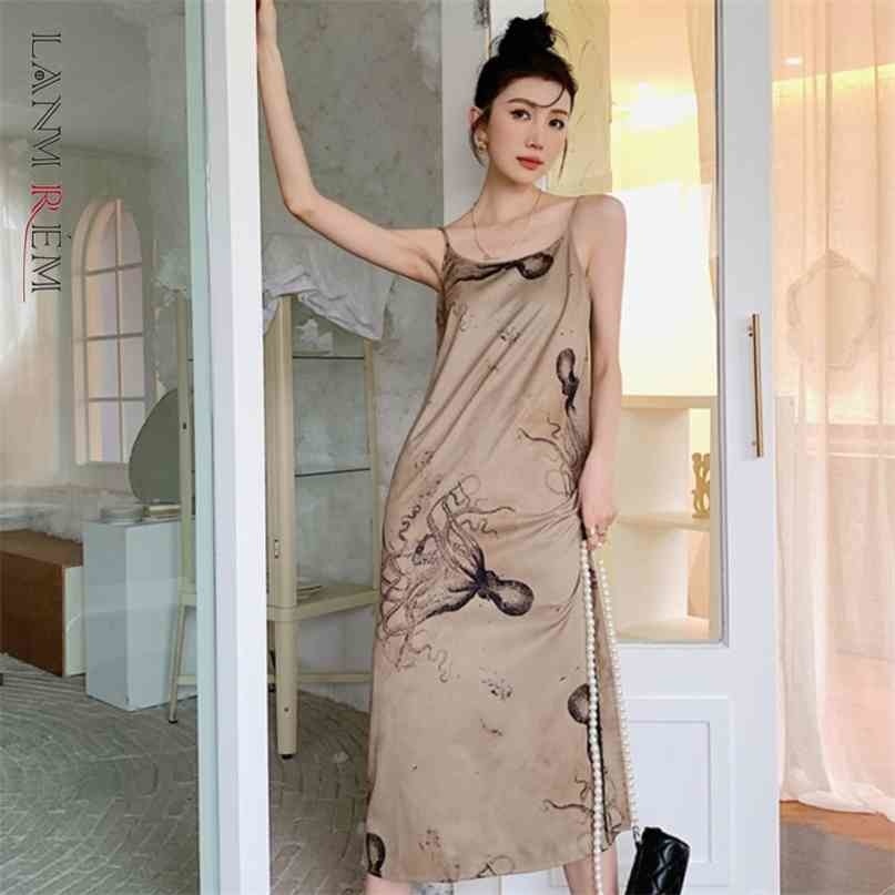 Women Summer Brown Sling Dress Sleeveless High Waist Printing Female Temperament Slim Fit Fashion 2H269 210526, Light brown
Women Summer Brown Sling Dress Sleeveless High Waist Printing Female Temperament Slim Fit Fashion 2H269 210526, Light brown