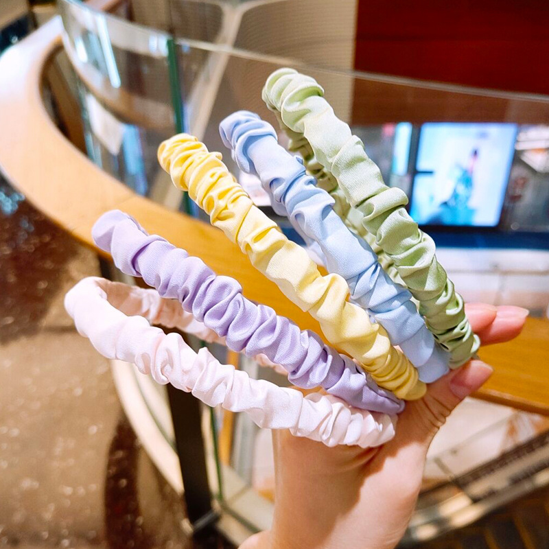 2021 Korean Fold Bubble Headband Fashionable Solid Color Thin Side Sweet Girls Hairhoops Retro Elegant Net Red Headdress Women Gifts, Multi-color
2021 Korean Fold Bubble Headband Fashionable Solid Color Thin Side Sweet Girls Hairhoops Retro Elegant Net Red Headdress Women Gifts, Multi-color
