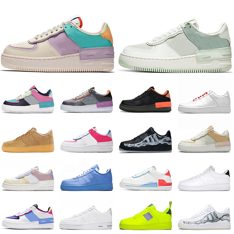 2021 Platform Low Dunk 1 Flat Men Women Running Shoes AirForce Shadow One Black Pebbled Leather Aurora Utility Volt Off Trainers Sneakers, #a1 white black
2021 Platform Low Dunk 1 Flat Men Women Running Shoes AirForce Shadow One Black Pebbled Leather Aurora Utility Volt Off Trainers Sneakers, #a1 white black