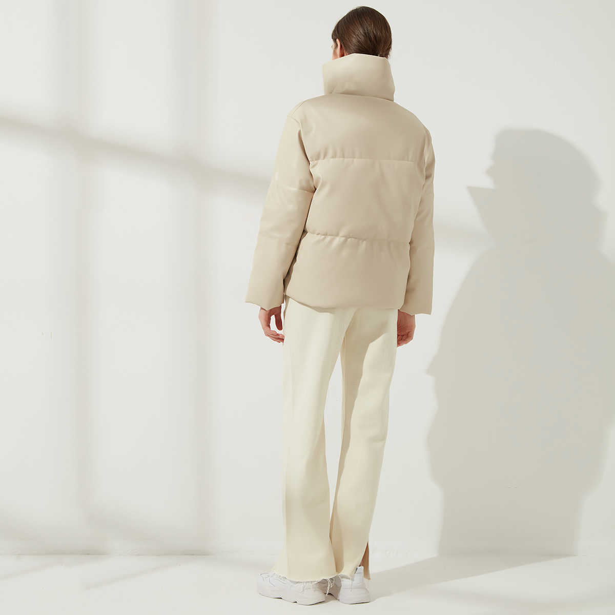 Wixra Winter Womens Parkas Casual Thicken Warm Cotton Jackets Coat Female Solid Classic Outwear Waterproof Jacket Street Wear 211013